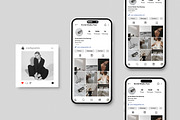 Social Media Post Mockup, an iPhone Mockup by Twins_studio926 (Thumbnail 5 of 5)