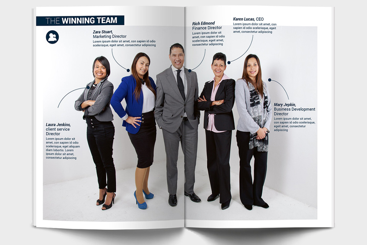 Corporate Profile, a Magazine Template by Red Cactus Creative (Photo 5 of 6)