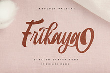 Frikaya - Stylish Script Font