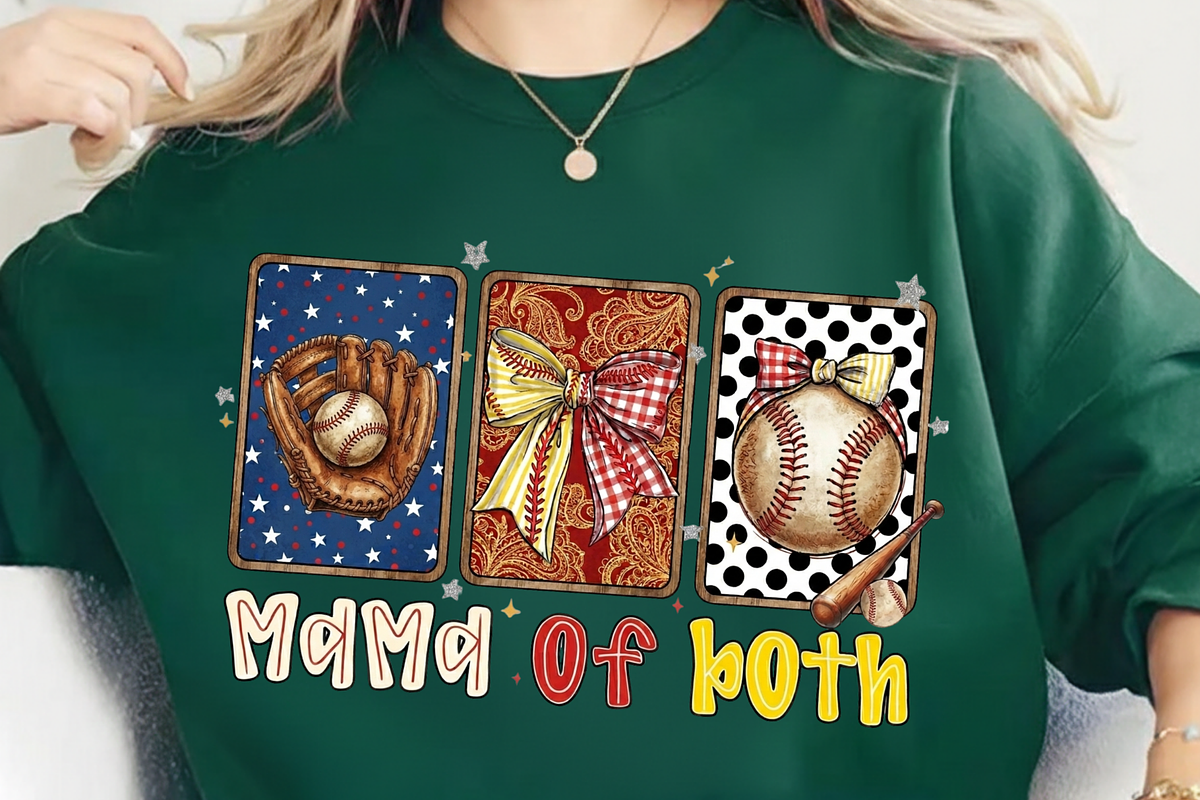 Mama Of Both PNG Sports Mom PNG, a Graphic by Vector Portal (Photo 5 of 8)