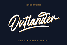 Outlander Brush Script