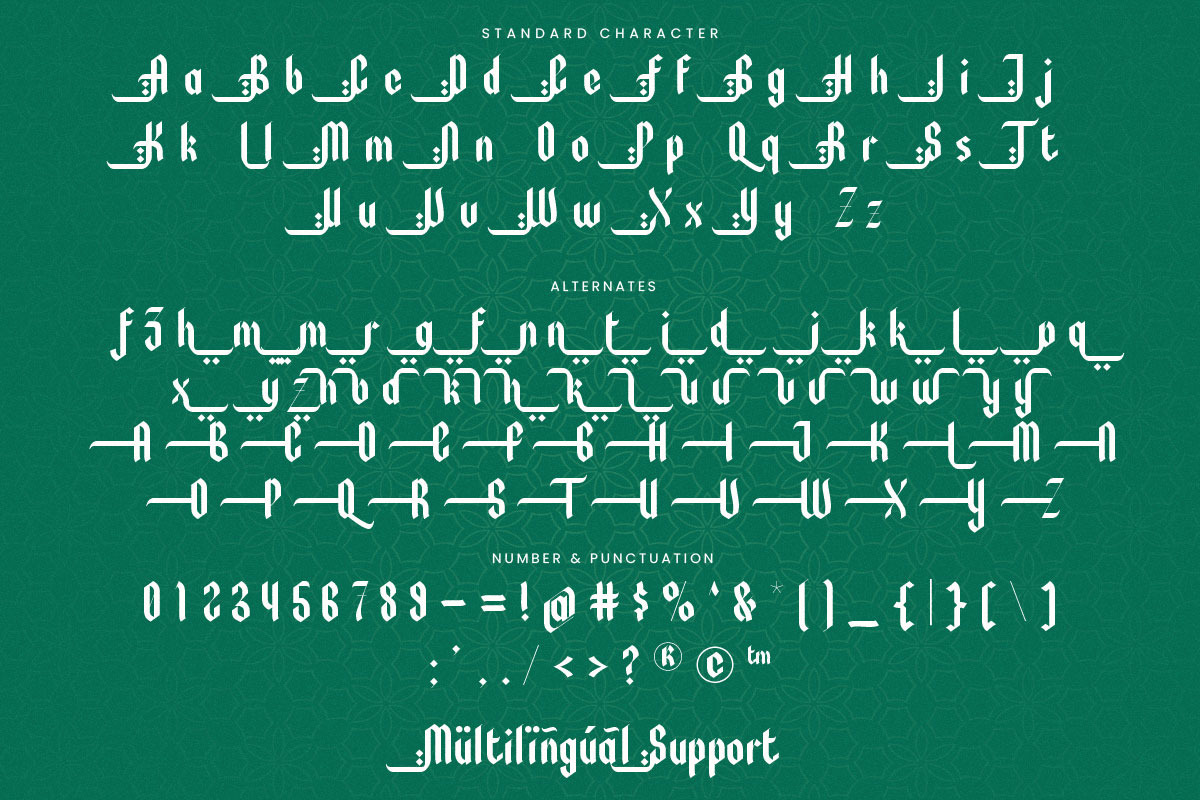 Awaly - Arabic Font Style Typeface, a Handwritten Font by Afkari Studio (Photo 8 of 10)