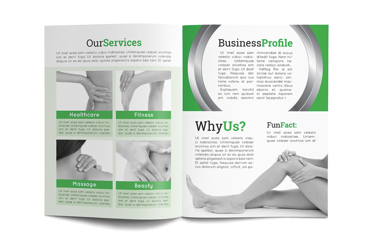 Healthcare Multipurpose Brochure, a Brochure Template by MitchLinhardt (Photo 2 of 3)