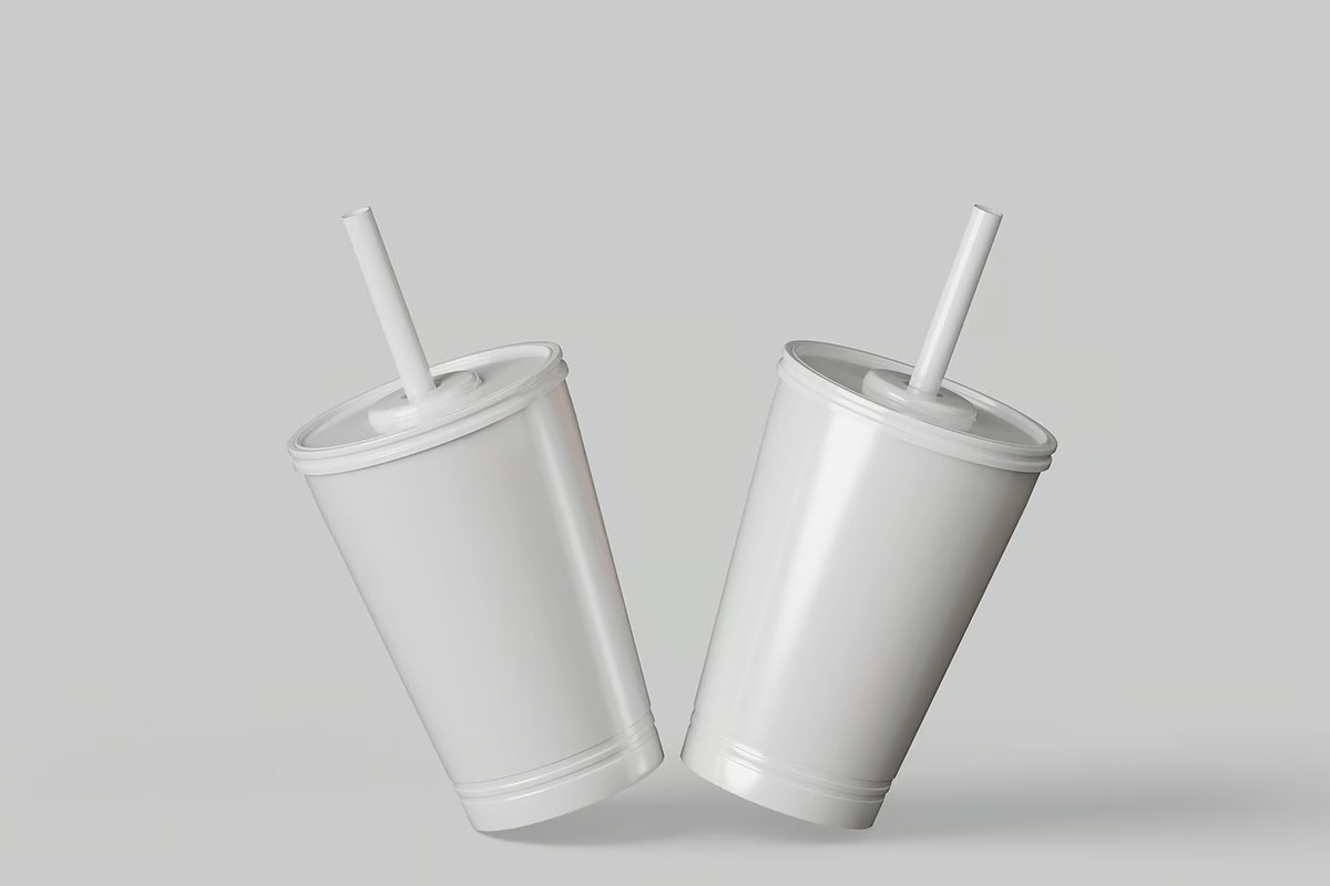 Smoothie Cup Mockup, a Cups & Container Mockup by renderstockmarket (Photo 3 of 4)