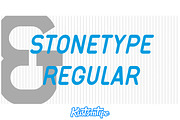 Stonetype, a Font by Kustomtype (Thumbnail 5 of 10)