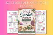 2027 Crochet Designs for Beginners, a Stationery Template by Designmela01 (Thumbnail 3 of 6)
