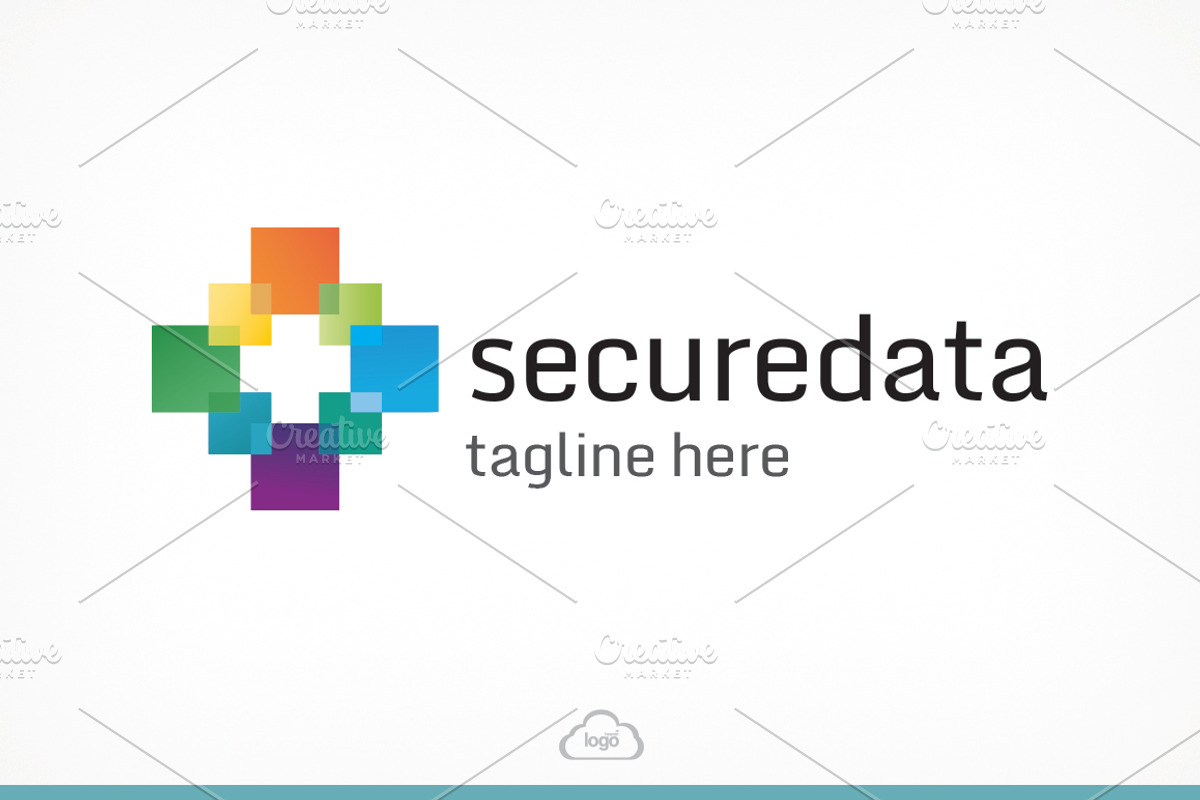 Secure Data Logo Template, a Branding & Logo Template by Logo Heaven (Photo 2 of 5)
