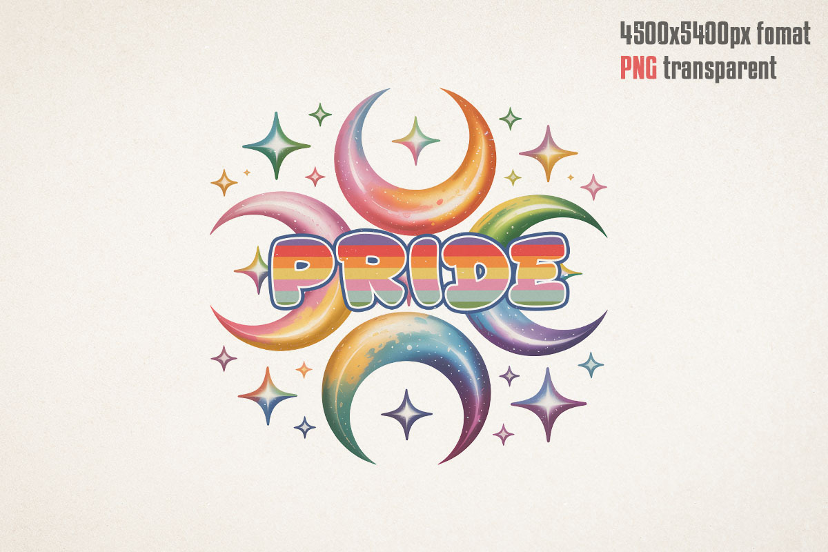 LGBT Celestial Sublimation Bundle, an Object Graphic by GlitterCraft (Photo 56 of 61)