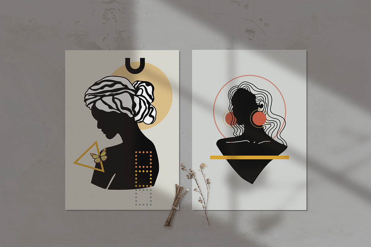 Abstract. Women. Tropical, an Object Graphic by Vera●Suleimanova (Photo 4 of 17)