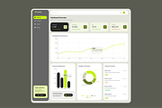 Dashboard for Marketing Campaign, an UI Kit Template by BeadyLab (Thumbnail 2 of 3)