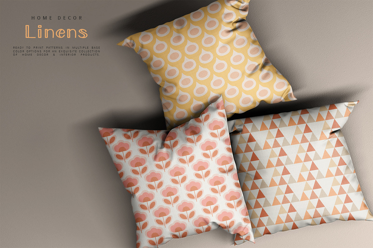 42 Groovy Retro Summer Patterns, a Pattern Graphic by Jennadesigns (Photo 7 of 21)