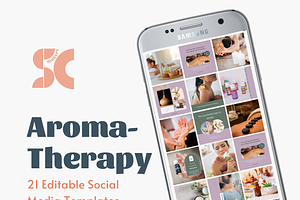 Social Media Posts for Aromatherapy