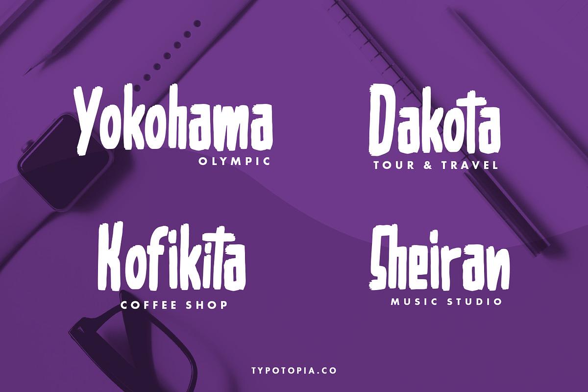 Bigmom Bold Handwritten Typeface, a Sans Serif Font by edukka (Photo 3 of 10)