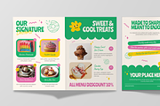 Playful Dessert Menu Bifold Brochure, a Brochure Template by Annora Studio (Thumbnail 5 of 6)