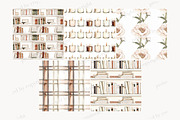 Book Lover Digital Paper, a Pattern Graphic by GlamArtZhanna (Thumbnail 3 of 4)
