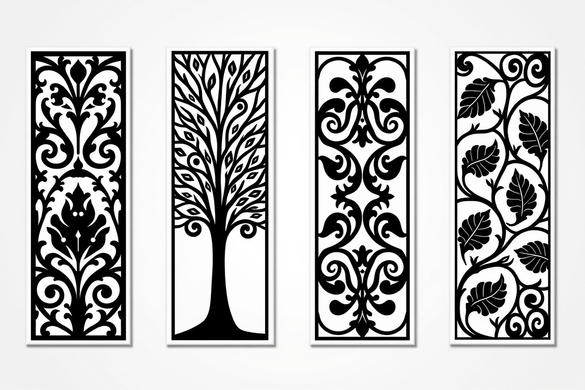 Laser Cut Panel Vector Set, an Illustration by Designs_River (Photo 8 of 9)