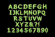 Zombie colour font, a Handwritten Font by ink drop (Thumbnail 2 of 4)