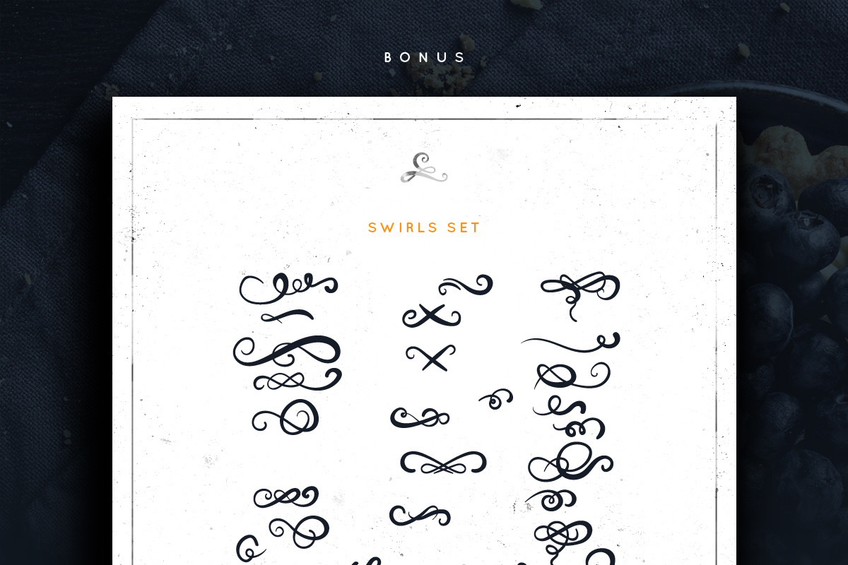 Heiger Script + Bonus Vector preview 3