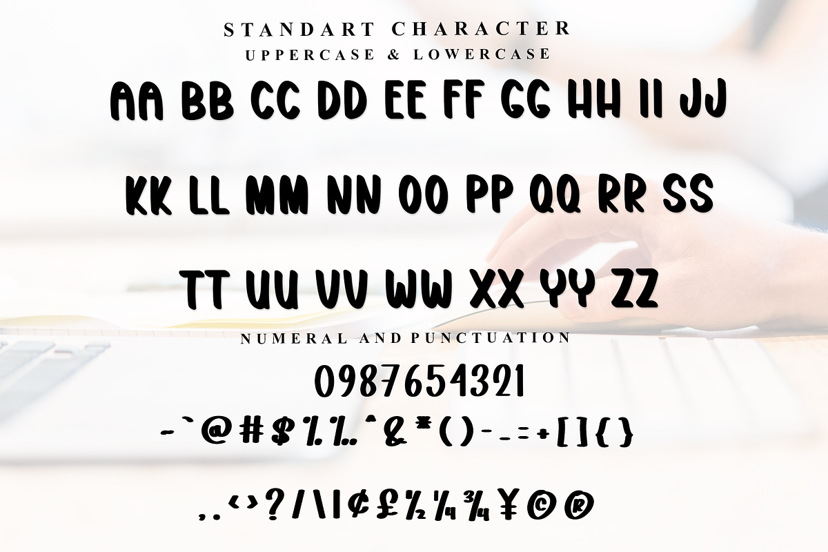 Yummy, a Script Font by FreshTypeINK (Photo 2 of 7)