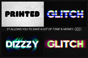 12 Text Effect Templates, a Layer Style Add-On by iDoodle Studio (Thumbnail 5 of 6)