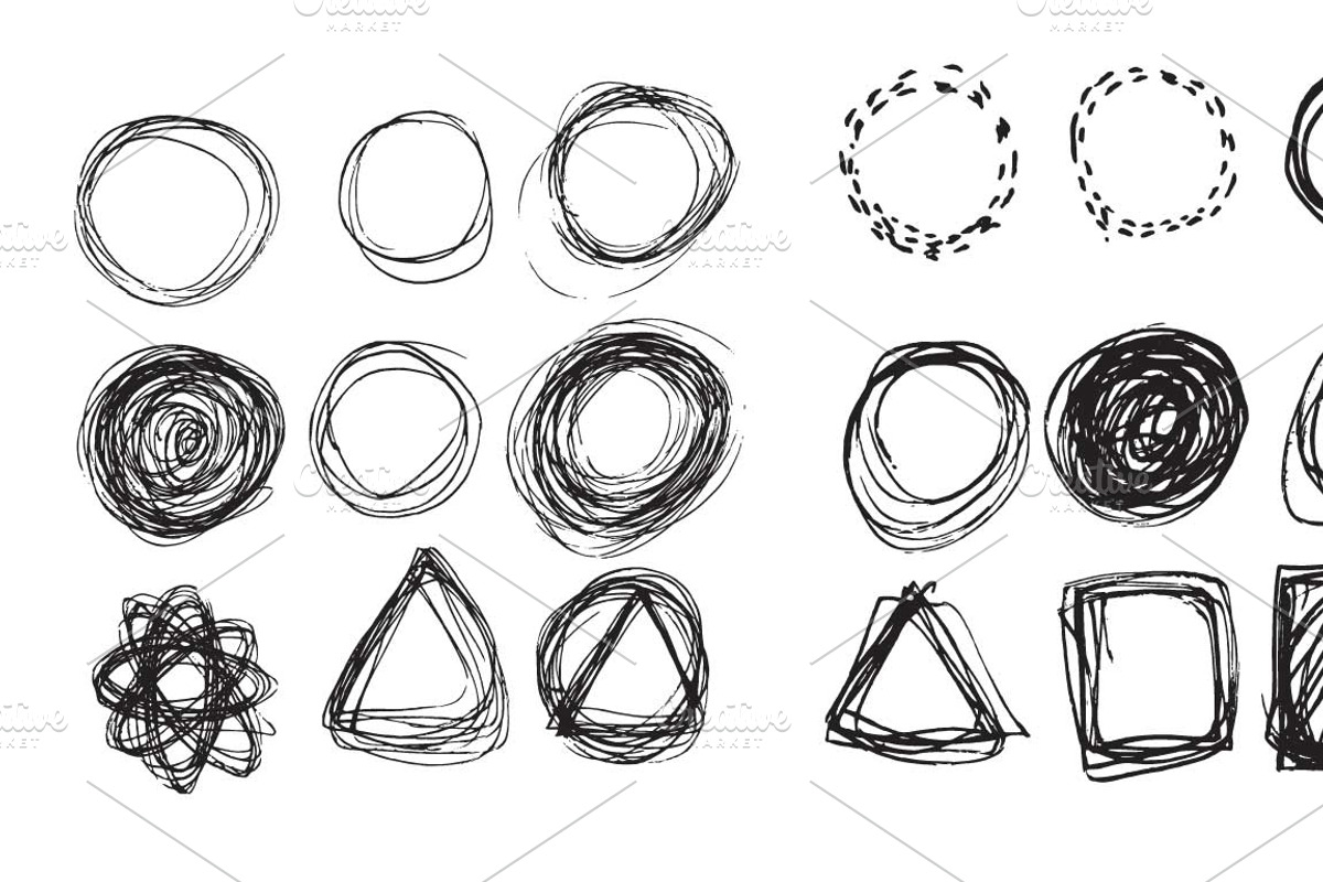 4657 Hand Drawn doodle elements, an Education Illustration by TKDoodle (Photo 38 of 77)