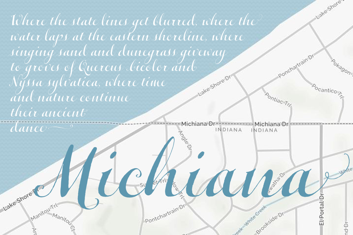 Michiana Pro, a Script Font by BluHead Studio (Photo 5 of 9)