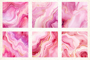 Pink Glitter Ink Digital Papers, a Texture Illustration by Dream Creation (Thumbnail 3 of 6)