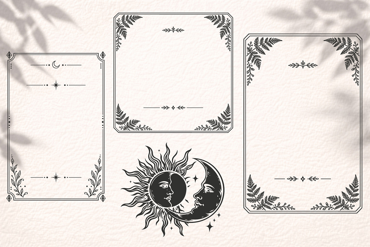 Mystic Celestial & Botanical Designs, a Decorative Illustration by Christine Krahl (Photo 2 of 15)