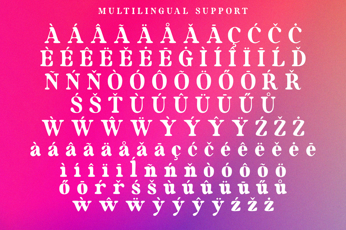 Blendas | Elegant Vintage Typeface, a Font by Sealoung (Photo 7 of 13)