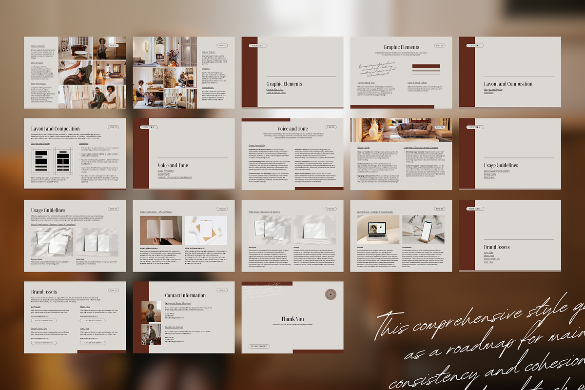 Brand Style Identity Guideline Canva, a Design Template by Rise and Roar Design (Photo 7 of 9)