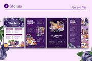 Blueberry Watercolor Hand Drawn, a Food Illustration by CreativeValuation (Thumbnail 5 of 17)
