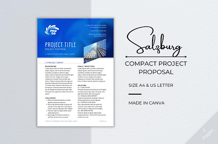 Compact Project Proposal Template