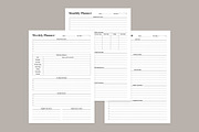 Generic Planning Pages Set V-07, a Stationery Template by shahsoft (Thumbnail 3 of 3)