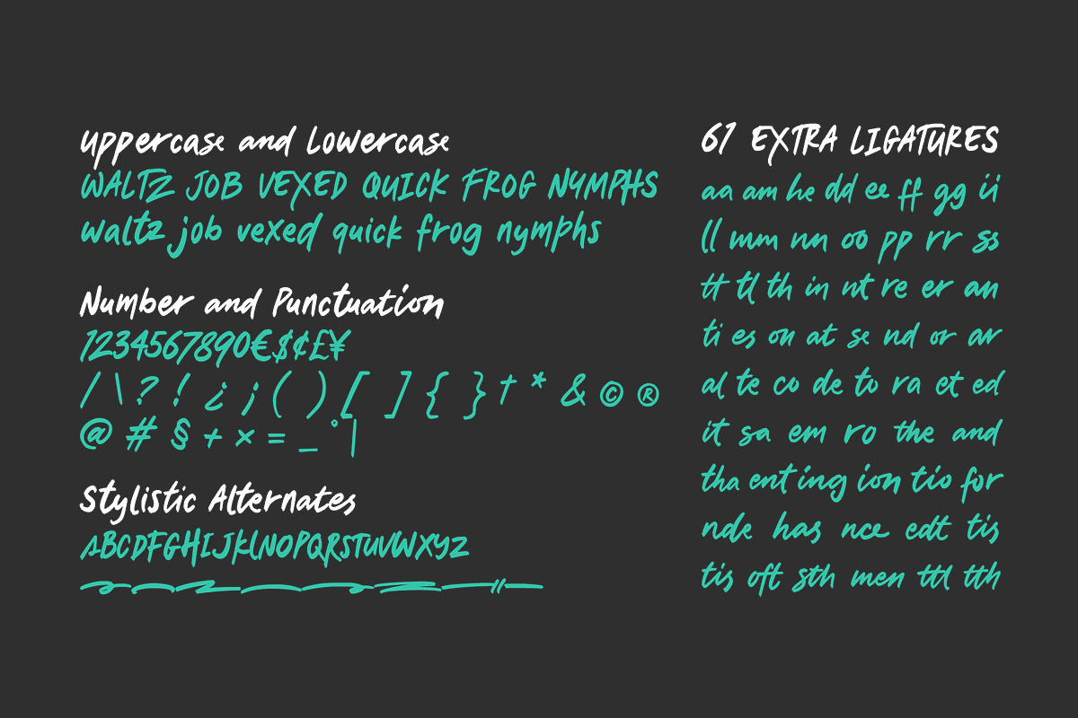 Madly Jealous, a Script Font by Bluestudio (Photo 9 of 9)