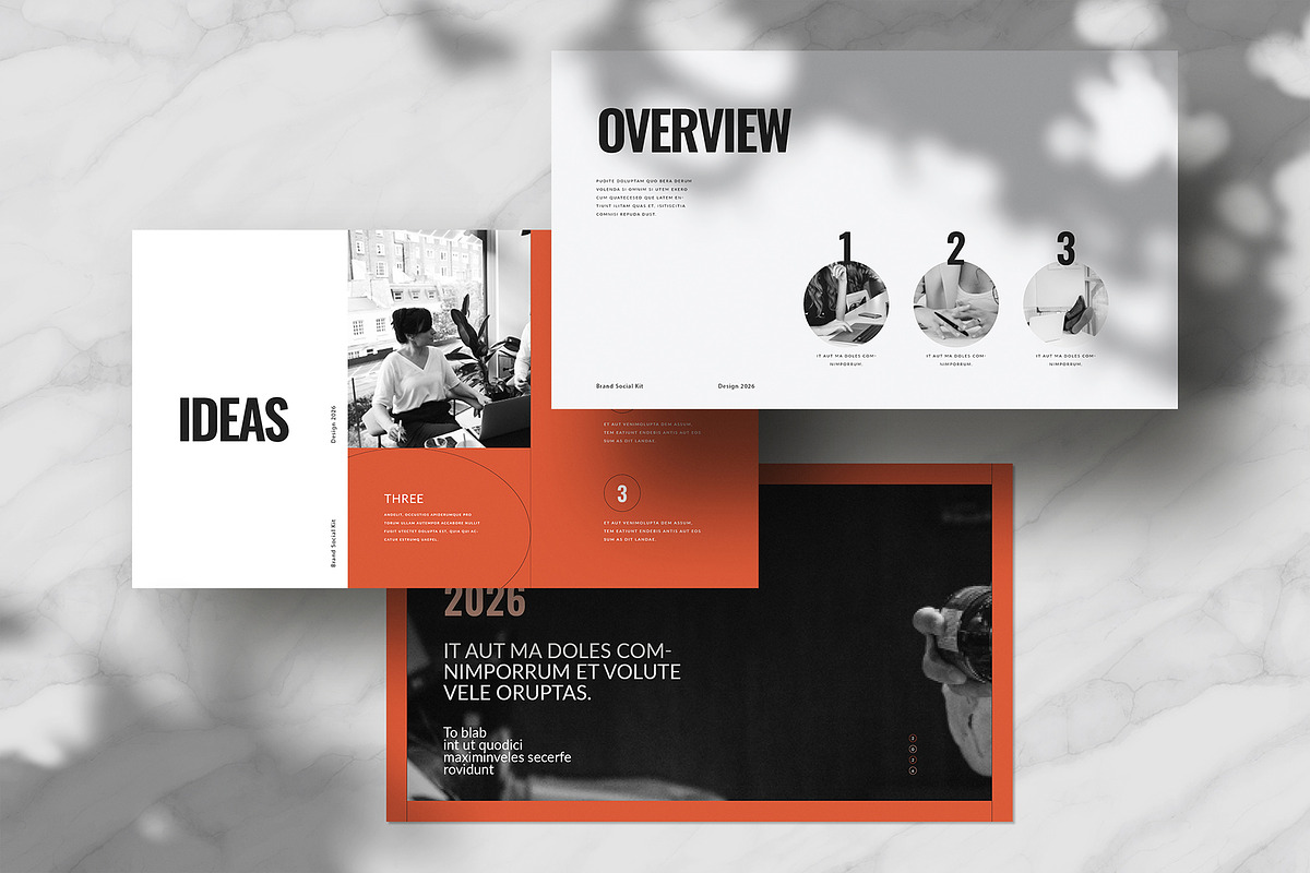 Social Media Strategy, a Presentation Template by WhiteGraphic (Photo 3 of 7)
