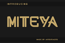 Miteya font