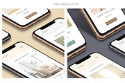 ALL 3D iPHONE MOCK-UP BUNDLE VOL-4, an iPhone Mockup by Graphicsworld125 (Thumbnail 10 of 21)