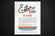 Easter Sunday Church - Vibrant, a Poster Template by Nathan Knight Design (Thumbnail 3 of 5)