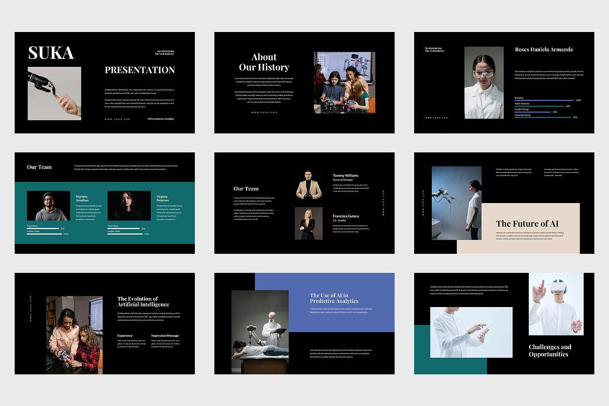 Suka : AI Business Keynote, a Presentation Template by Punkl Camp (Photo 2 of 9)