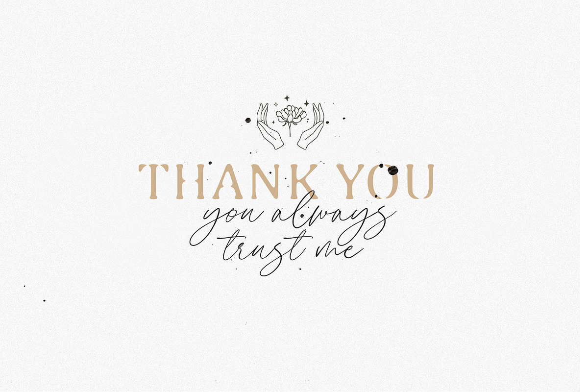 Sale 20% Violetta // Classy Font, a Script Font by Anatadesign (Photo 20 of 20)