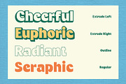 Glazio 3D, a Sans Serif Font by Craft Supply Co. (Thumbnail 4 of 8)
