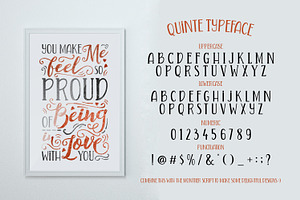 Monttier Script Font Duo