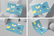 US Half Letter Size Brochure Mockups, an Advertising Mockup by megostudi0 (Thumbnail 1 of 6)
