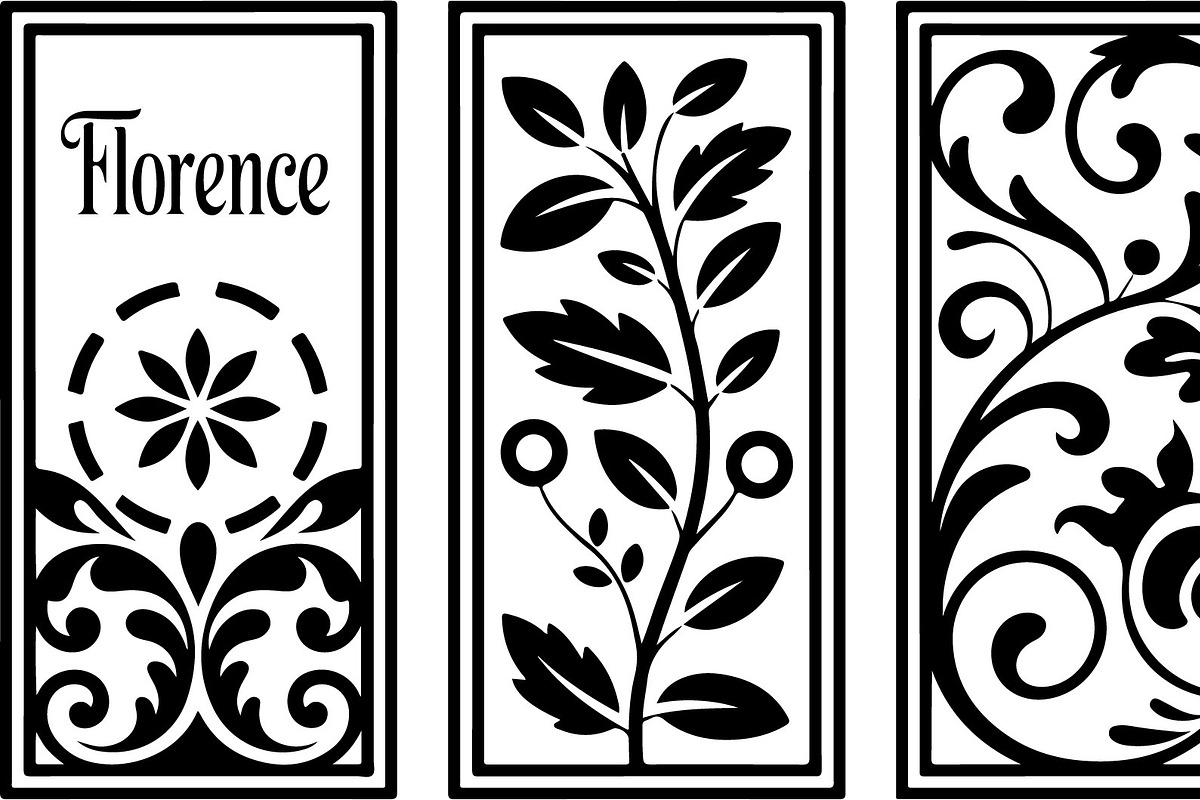 Ornate Border Outline, an Illustration by Creativeshirt (Photo 7 of 9)