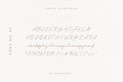 Great Storybook romantic font, a Handwritten Font by youdiful creation (Thumbnail 3 of 3)