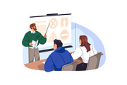 Education in driving school set, a Transportation Illustration by PaperTrident (Thumbnail 7 of 7)