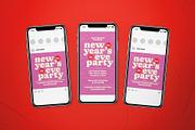 New Year's Eve Party Event Flyer Set, a Flyer Template by The Good Store (Thumbnail 2 of 2)