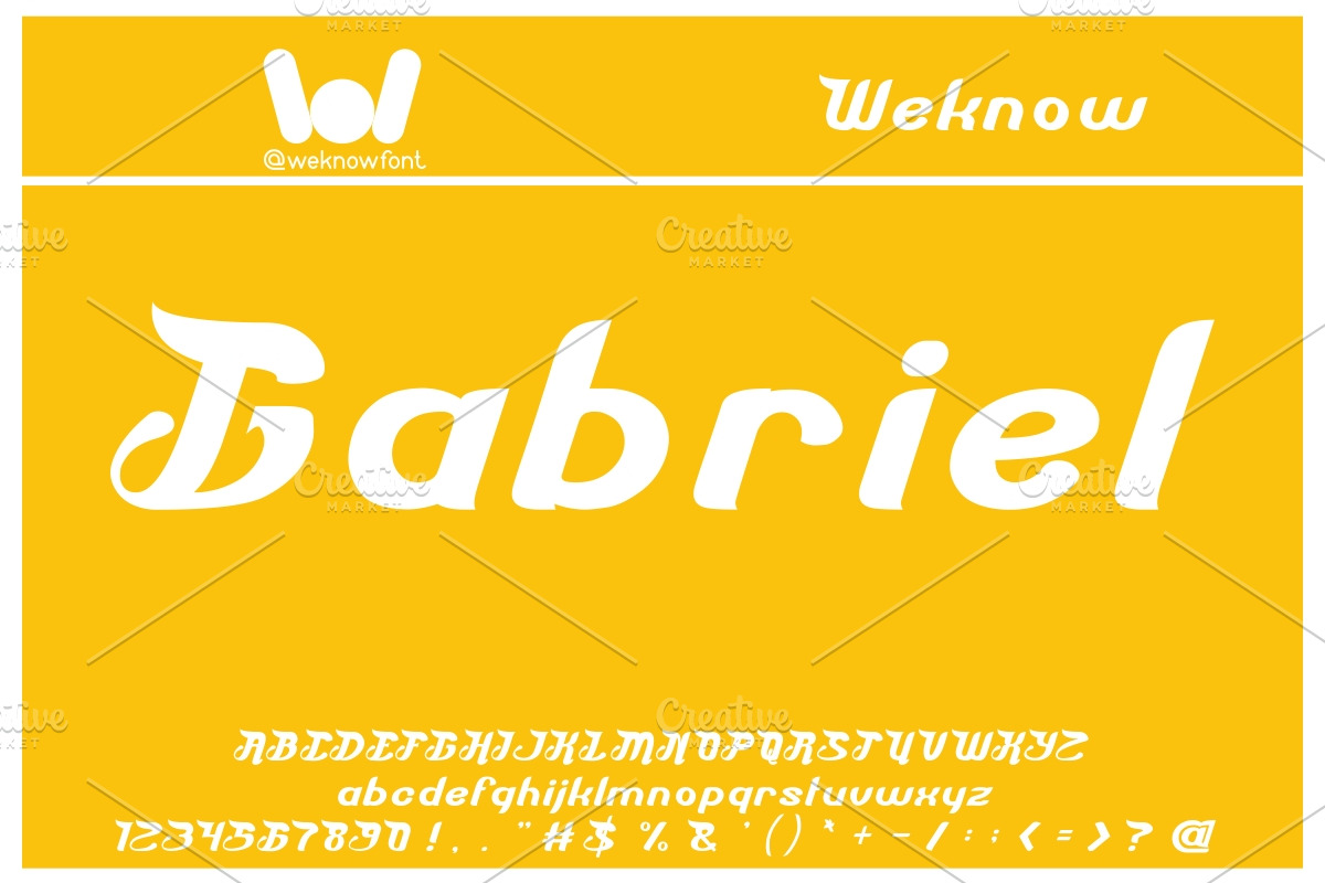 Everyone Heart font, a Font by weknow (Photo 3 of 5)