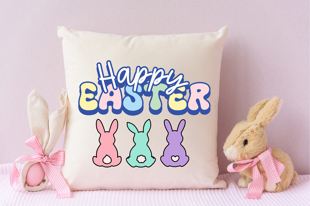 Welcome Easter is a Retro duo font, a Font by Brown Cupple (Photo 4 of 8)