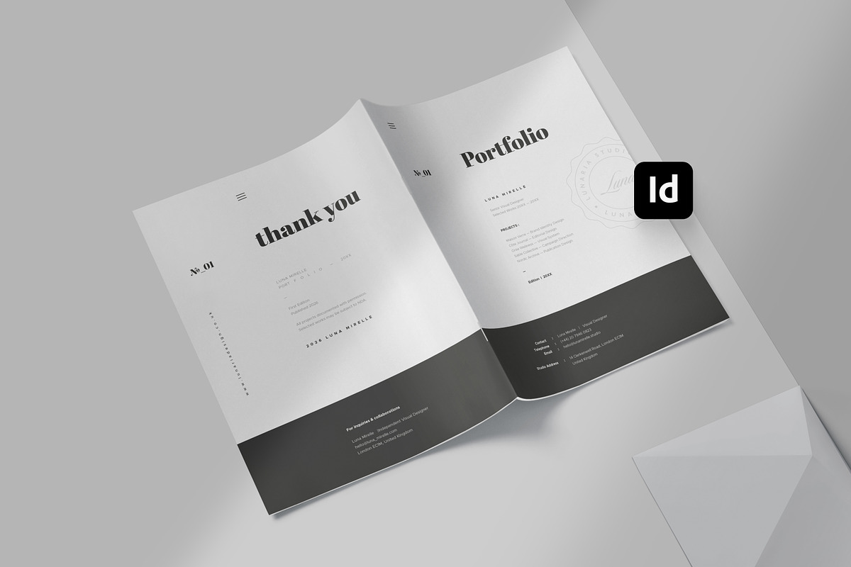 NOVARA – Minimal Editorial Portfolio, a Magazine Template by Lunaria (Photo 9 of 10)